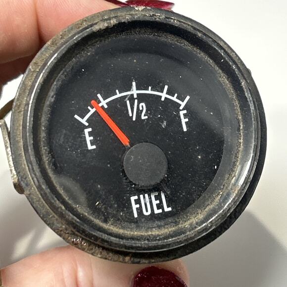 Vintage Fuel Gauge Auto Part GND Dashboard Instrument Cluster with Wire - Picture 8 of 10